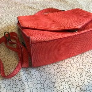 Emily Cho bag, snakeprint leather